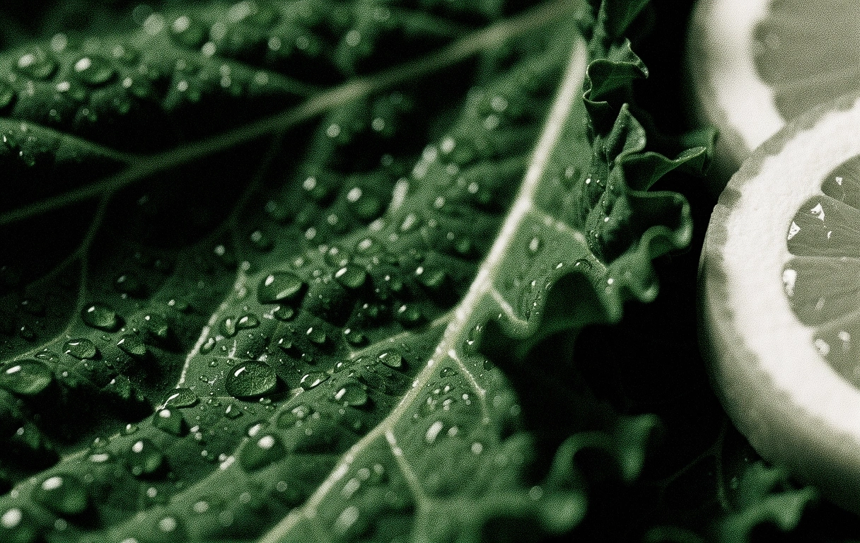 Macro textuur van verse groenten